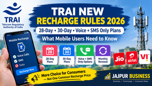 TRAI New Recharge Rules 2026: 28-Day, 30-Day & Voice-SMS-Only Plans Explained